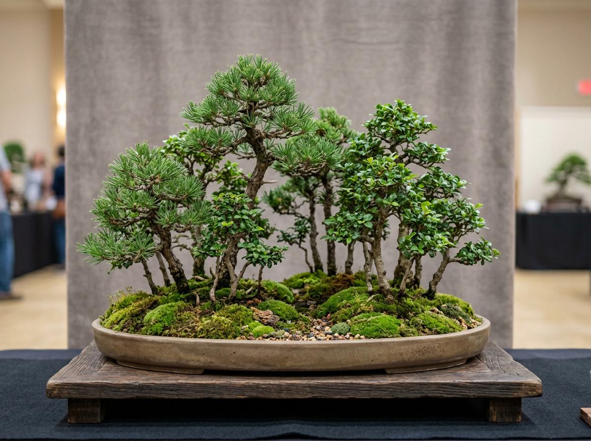 盆栽展への出品〜作品を仕上げる